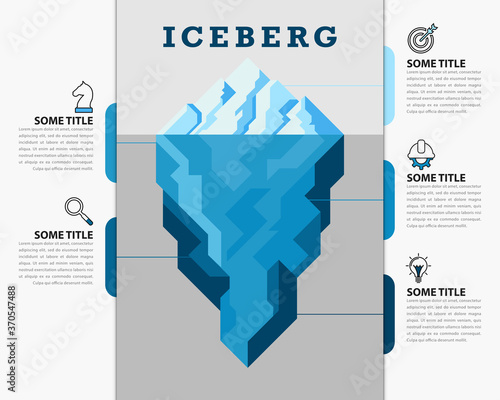 Infographic design template. Creative concept with 5 steps