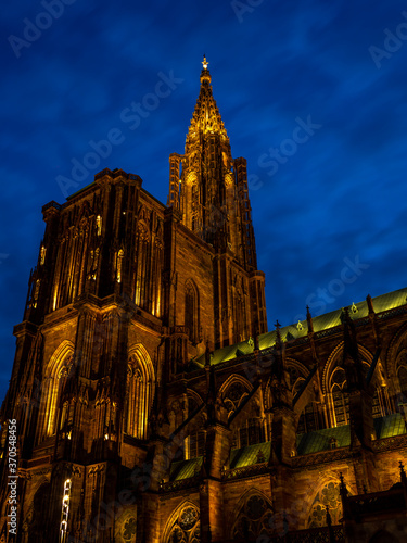 Cathedral Notre dame de Strasbourg in Alsace