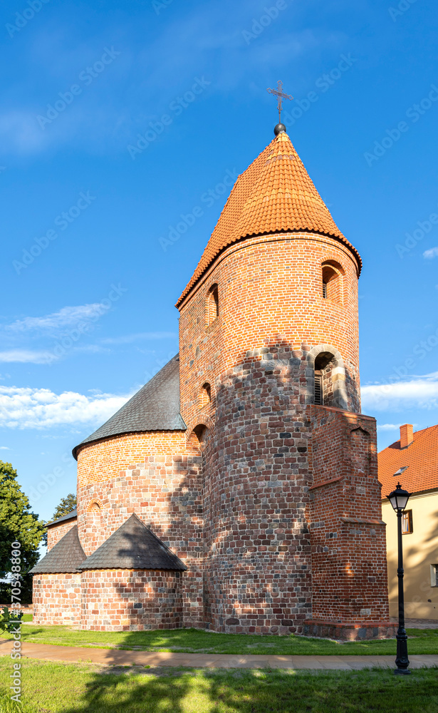 Rotunda of St. Prokop in Strzelno, Poland
