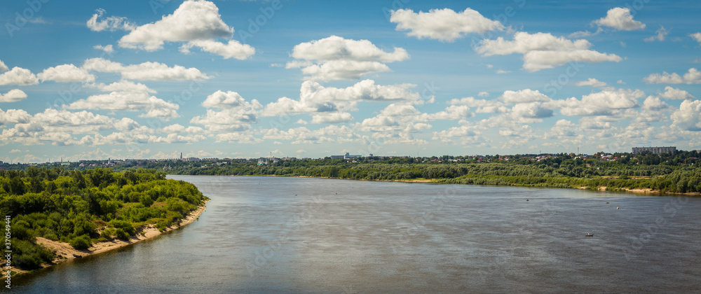 View of Russian nature View of Russian nature
