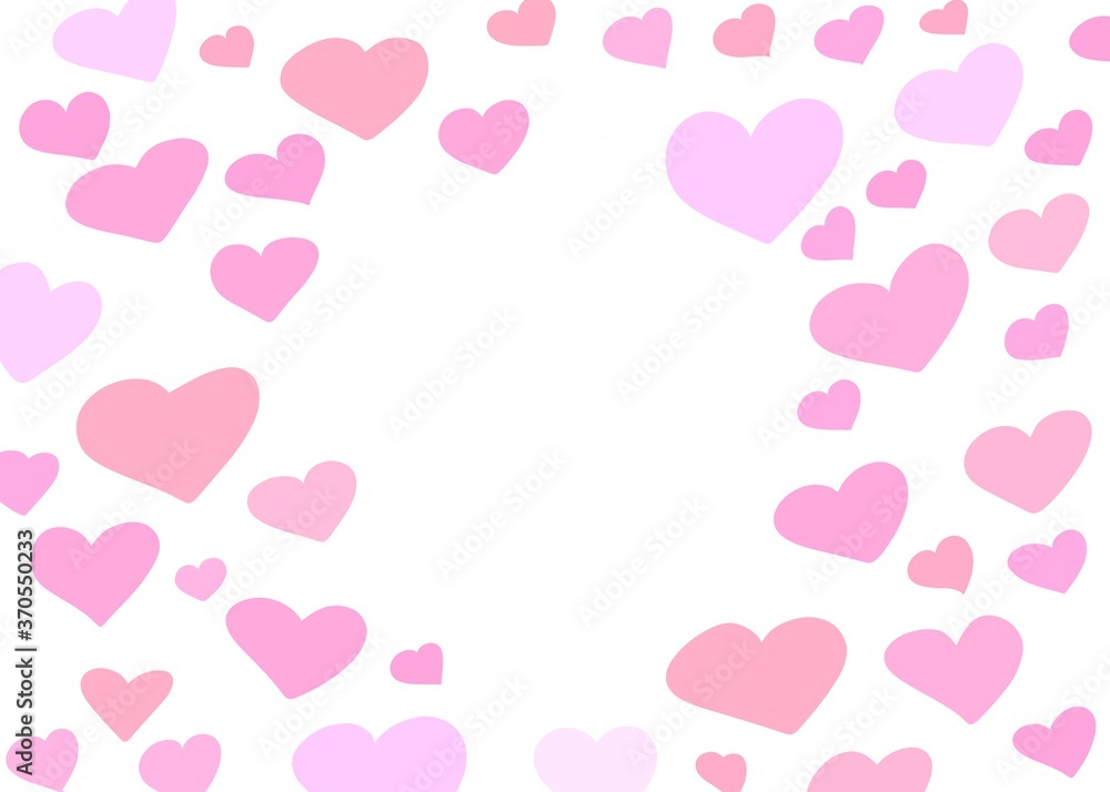 valentine hearts background love cute pattern 