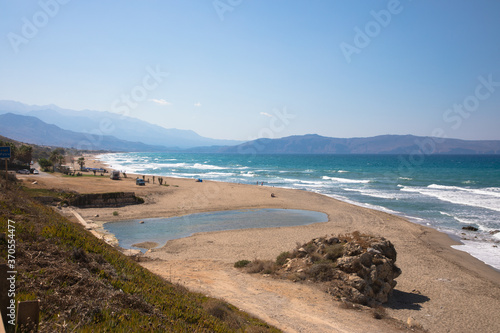 Fototapeta Naklejka Na Ścianę i Meble -  Episkopi beach, Crete, Greece