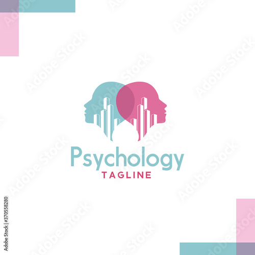 psychology logo, suitable for companies engaged in psychology, motivators, and other companies