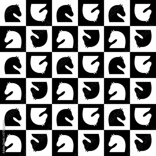 Seamless pattern with Chess...