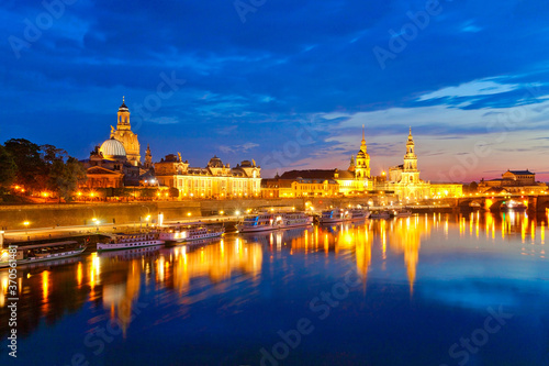 Panorama von Dresden, Deutschland