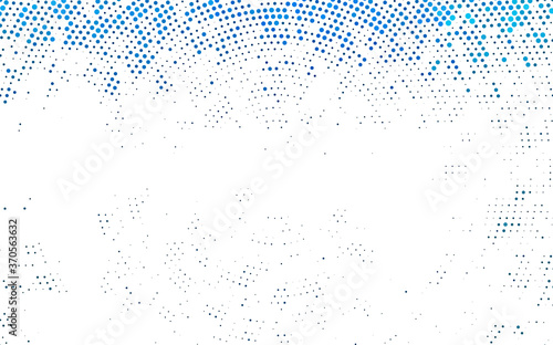 Wallpaper Mural Light BLUE vector texture with disks. Torontodigital.ca