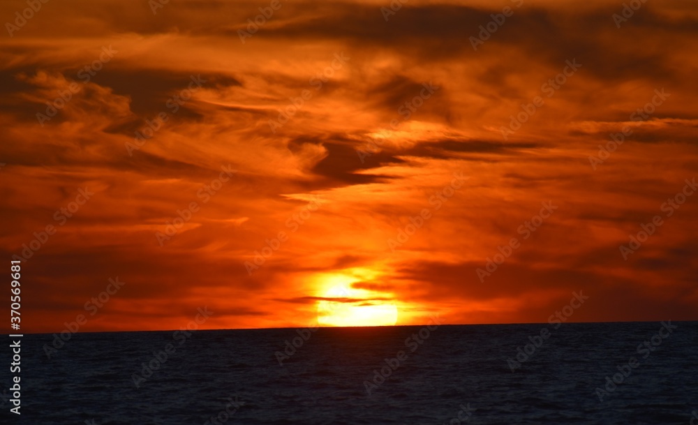 Bay sun set Bay sun set