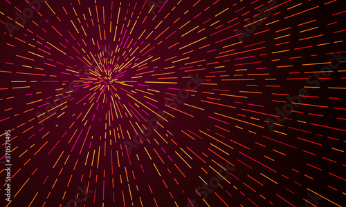 abstract background with red burst lines