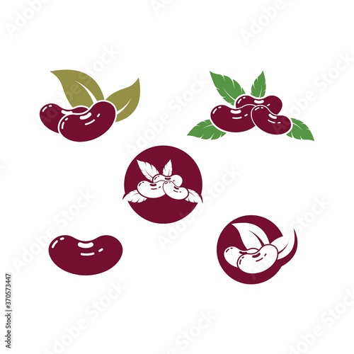 kidney bean icon vector illustration design