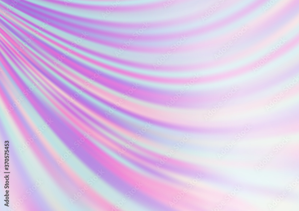 Light Purple vector template with bent lines. Light Purple vector template with bent lines.
