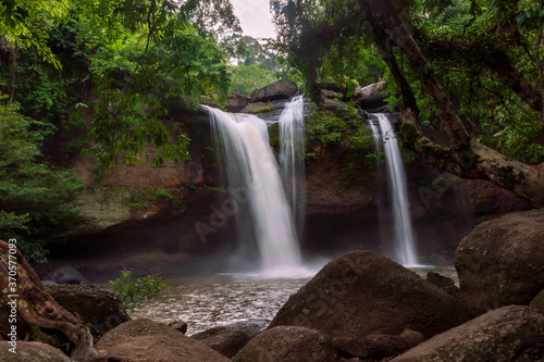  Haew Suwat Waterfall  beautiful in rainy season