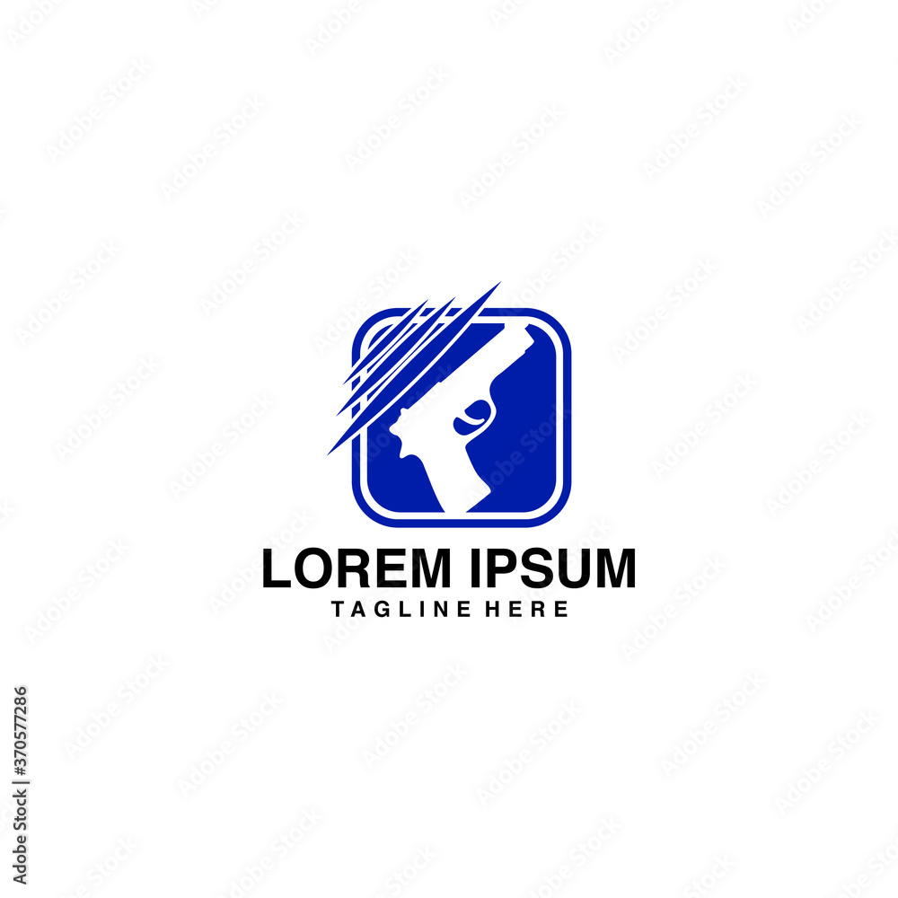 Shoot Logo Vector Icon Illustration Shoot Logo Vector Icon Illustration