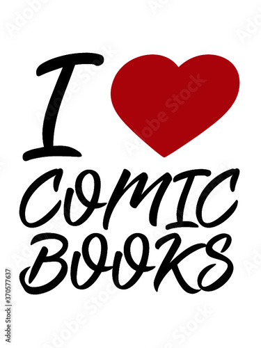I Love Comic Books heftchen Zeitschrift