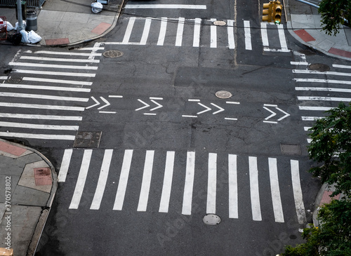Photography Four crosswalks