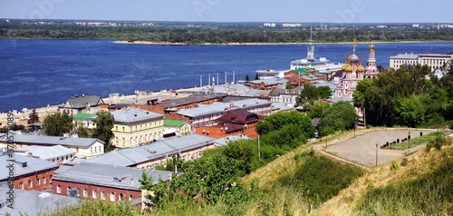 View of Nizhny Novgorod city, Russia