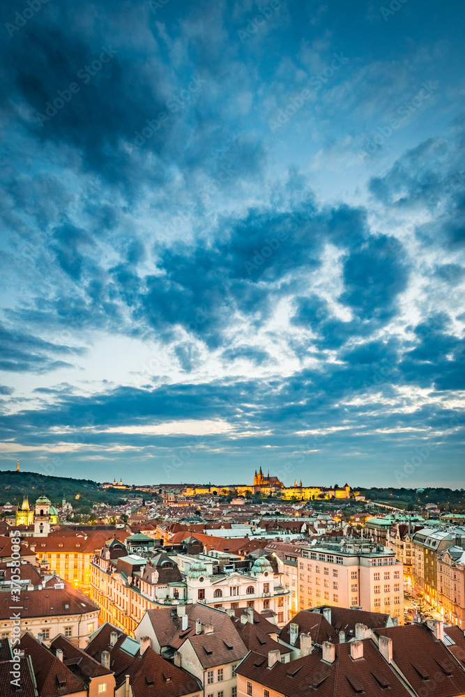 The Prague Castle complex in Czech Republic.