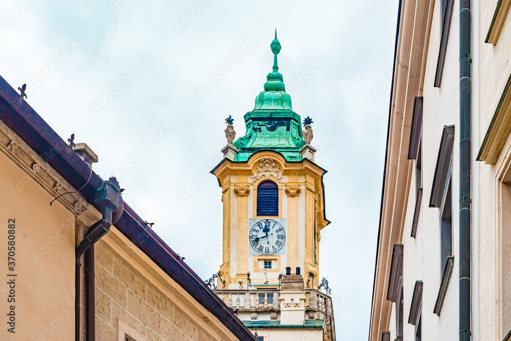 Old Town Hall in Bratislava, Slovakia. Old Town Hall in Bratislava, Slovakia.