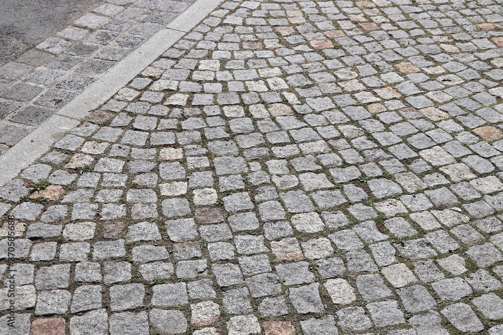 Stone pavement in Germany