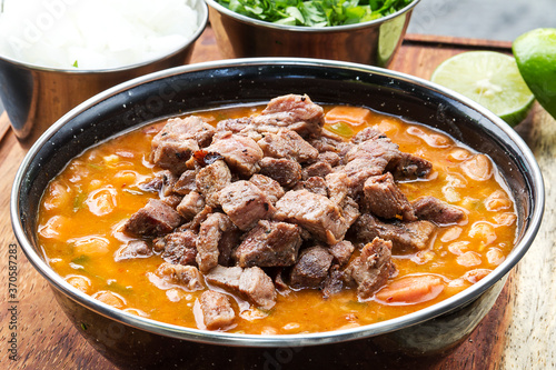 frijoles con carne