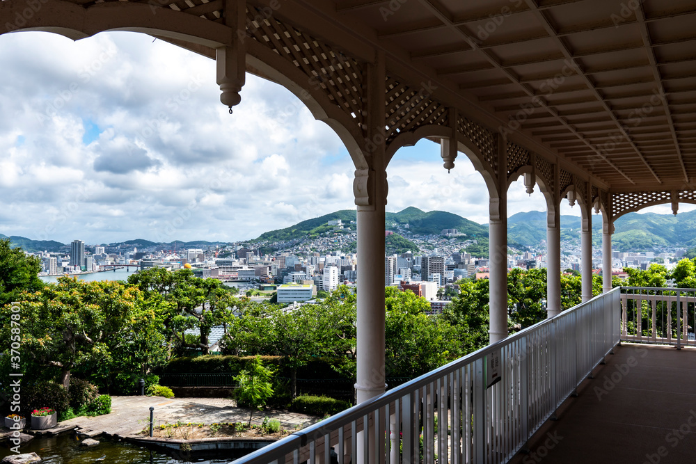 長崎県長崎市　グラバー園の風景