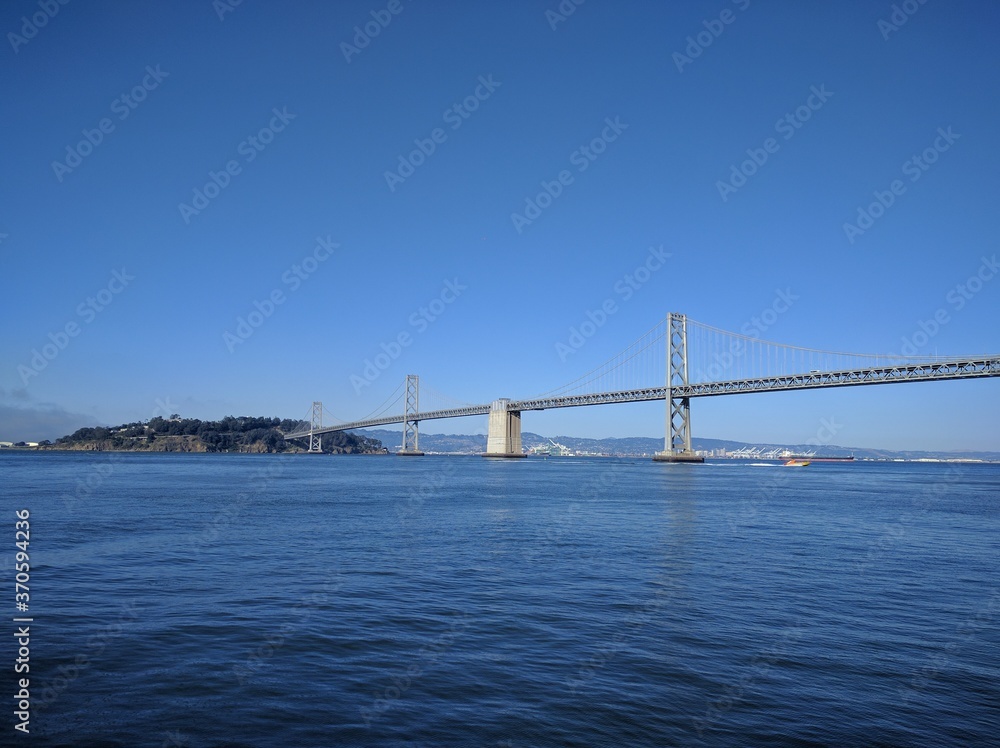 Naklejka premium San Francisco – Oakland Bay Bridge