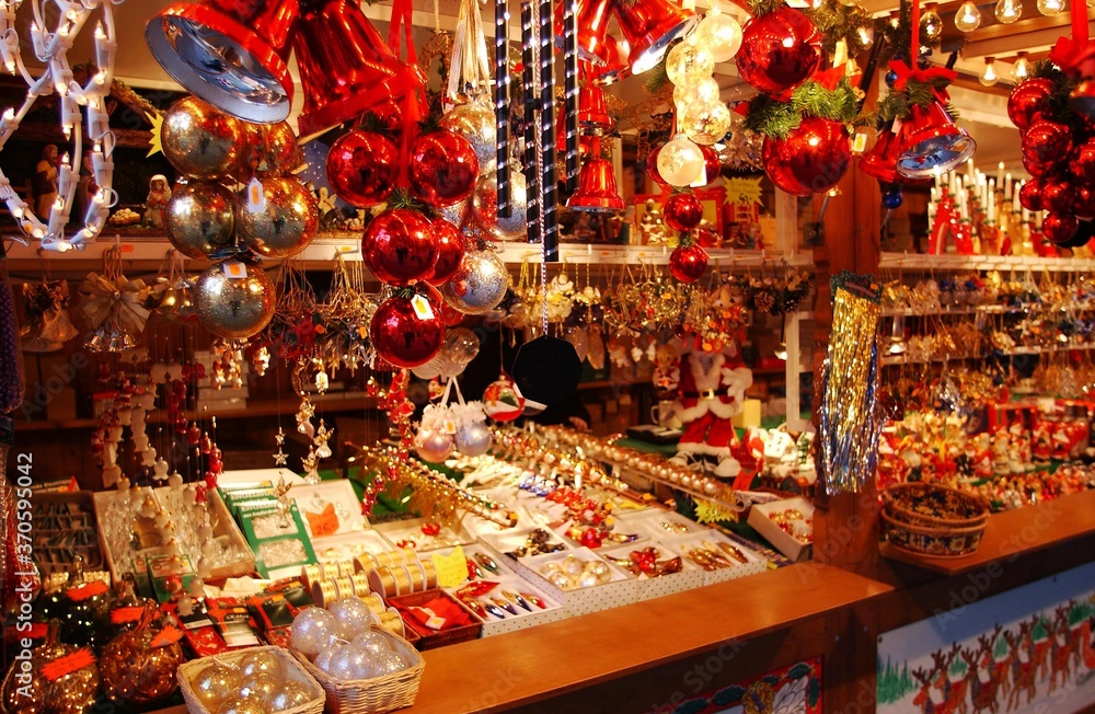 Christmas Market in Alsace, Strasburg in East of France