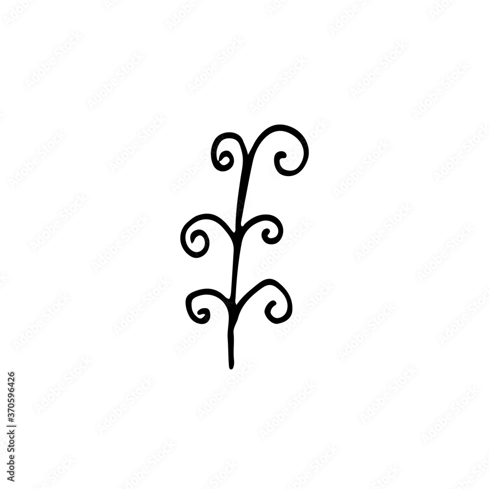 Hand-drawn plant. Doodle image of a flower. Floral vector for web, textiles, postcards, prints. Abstract plants, leaves, flowers.
Hand-drawn plant. Doodle image of a flower. Floral vector for web, textiles, postcards, prints. Abstract plants, leaves, flowers.