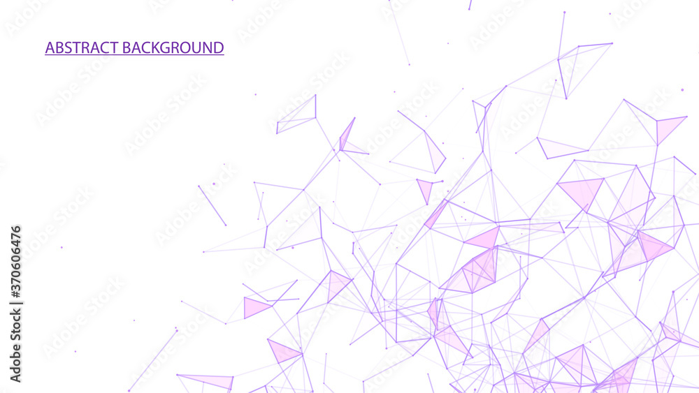 Network connection structure on white background. Abstract vector technology background with dots and lines. Network connection structure on white background. Abstract vector technology background with dots and lines.