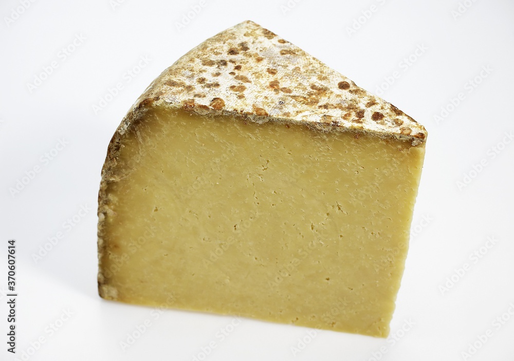 French Cheese called Cantal, Cheese made from Cow's Milk French Cheese called Cantal, Cheese made from Cow's Milk