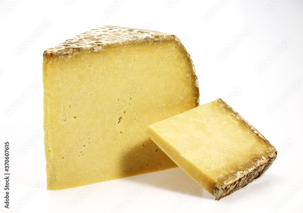 French Cheese called Cantal, Cheese made from Cow's Milk