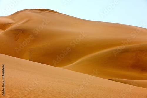 Sand Dunes near Walvis Bay in Namibia
