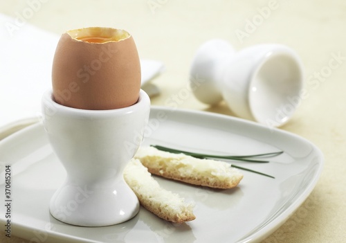 Soft-Boiled Egg with Egg Cup