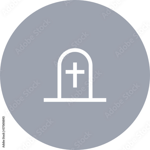  funeral-services-cemeteries map spotlight location icon which designed simple, uncomplicated and minimal to deliver information clearly.
Isolated flat, resizable vector