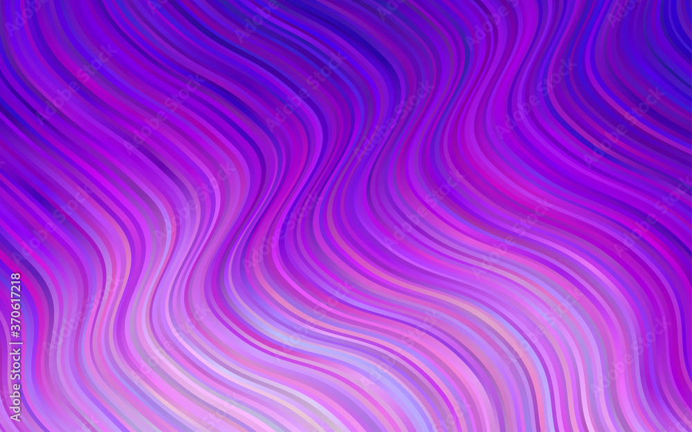 Obraz premium Light Purple vector template with abstract lines.