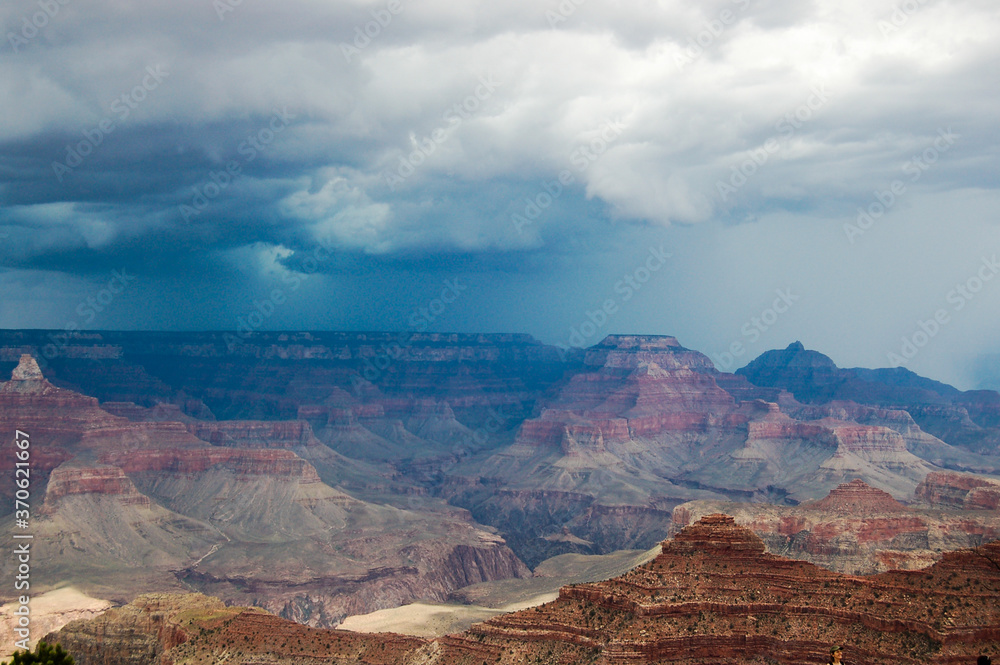 Storm over the grand canyon