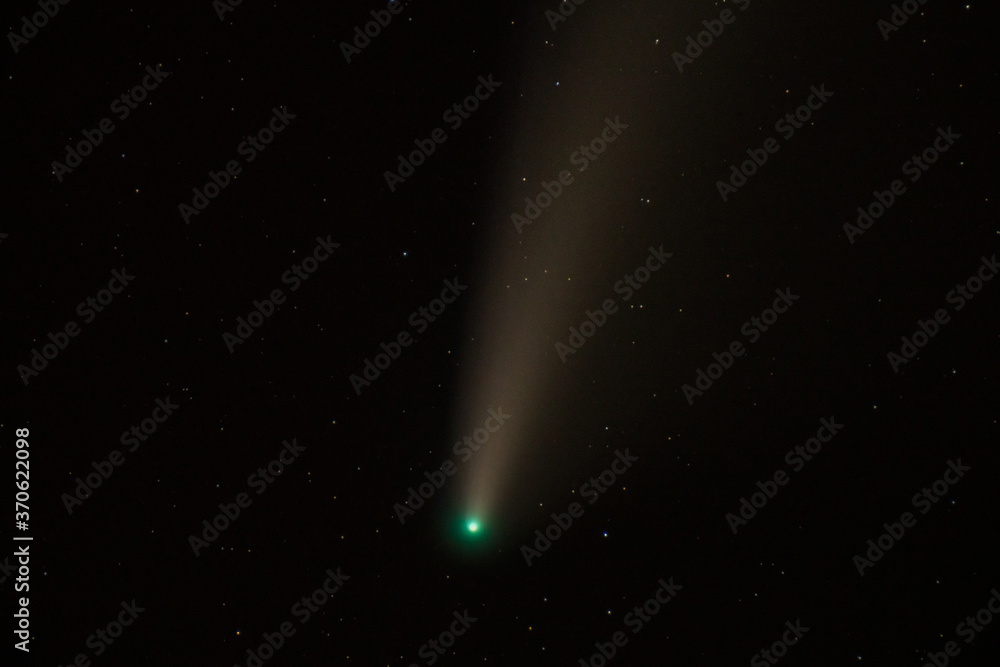 extreme close up of comet Neowise extreme close up of comet Neowise