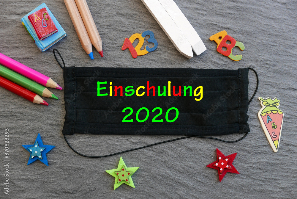 Einschulung 2020 Stock Photo | Adobe Stock