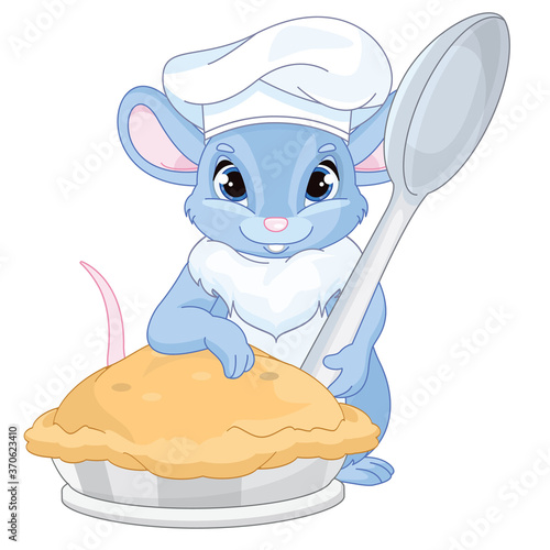 Cartoon Chef Mouse