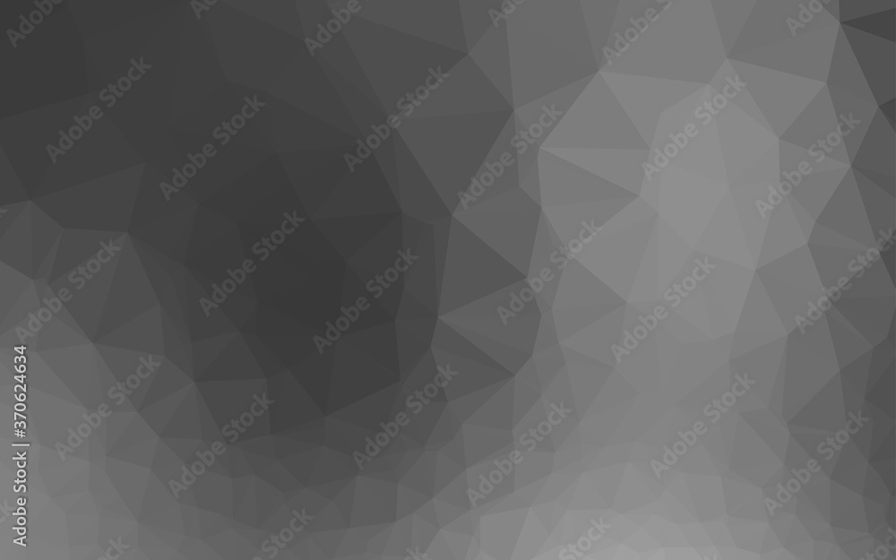Light Silver, Gray vector abstract mosaic backdrop. Light Silver, Gray vector abstract mosaic backdrop.