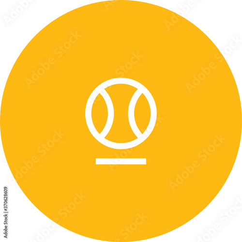 tennis map spotlight location icon which designed simple, uncomplicated and minimal to deliver information clearly.
Isolated flat, resizable vector icon to fit location based services