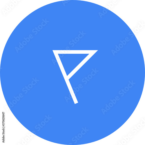 want-to-go-destination map spotlight location icon which designed simple, uncomplicated and minimal to deliver information clearly.
Isolated flat, resizable vector icon to fit location based services