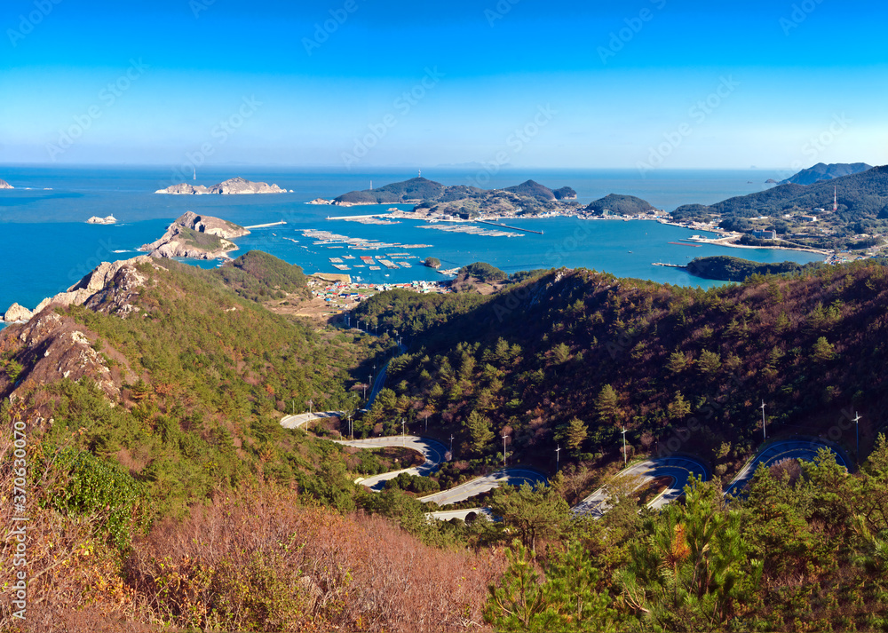 View of Heuksando Island, South Korea