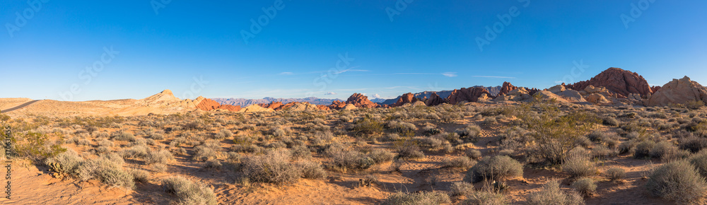 Views of the Valley of Fire, near Las Vegas, Nevada, USA