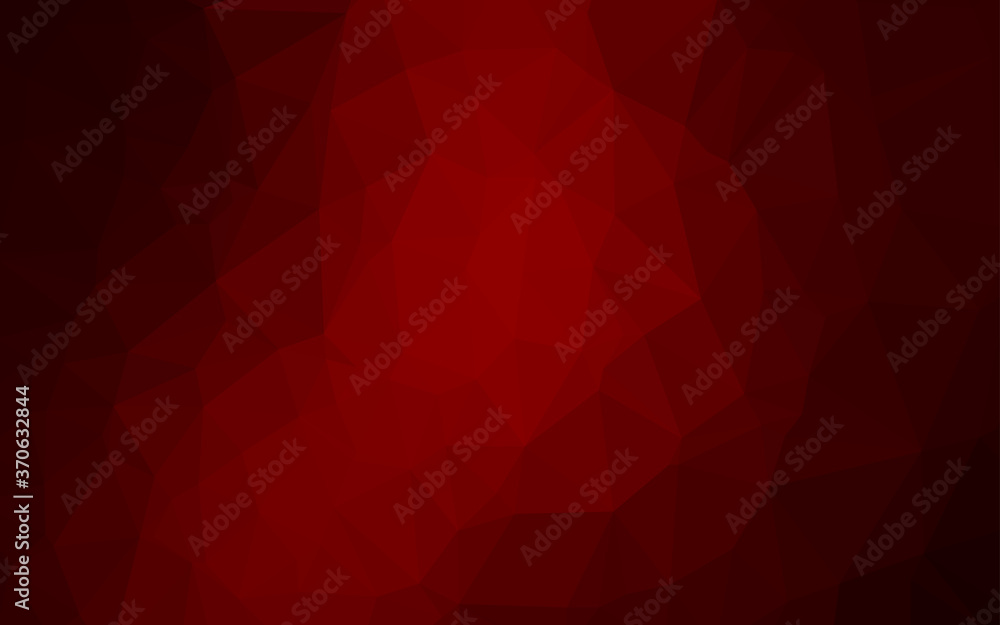 Obraz premium Light Red vector abstract mosaic background.