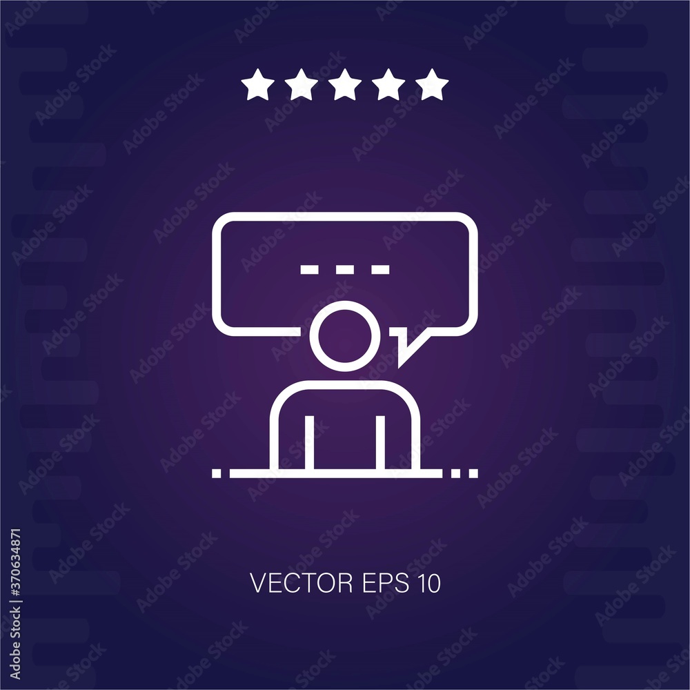 speaker vector icon modern illustration speaker vector icon modern illustration