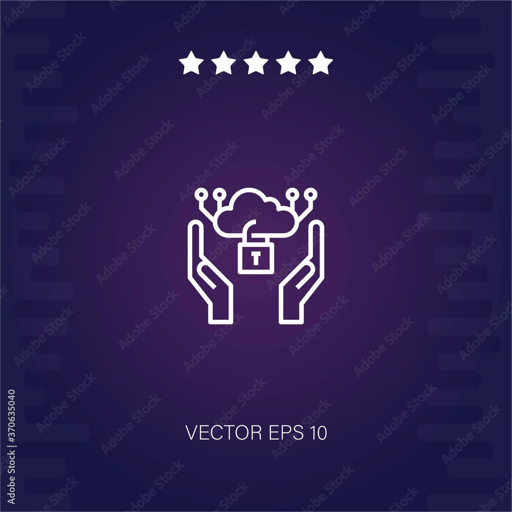 regtech vector icon modern illustration regtech vector icon modern illustration