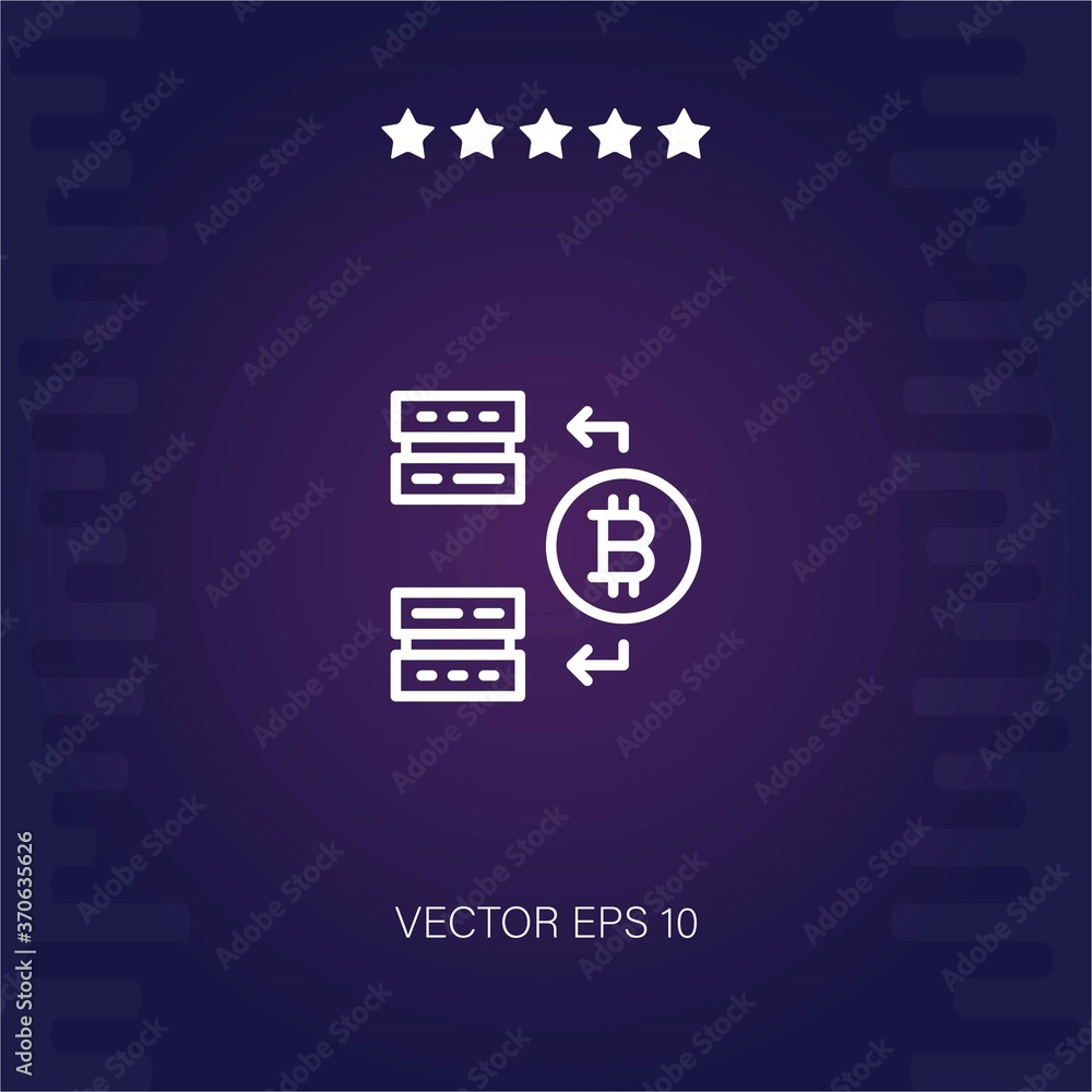 servers vector icon modern illustration servers vector icon modern illustration