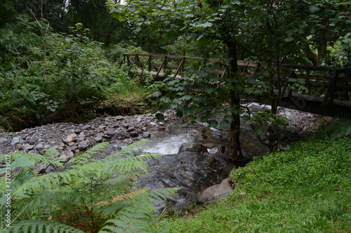 The atmospheric Dollar Glen leading to 14th century Castle Campbell.