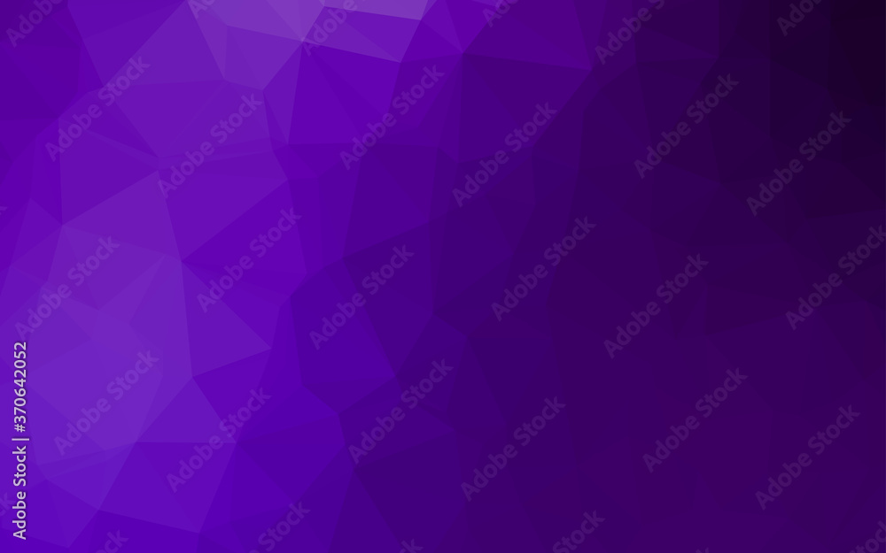 Dark Purple vector abstract polygonal texture. Dark Purple vector abstract polygonal texture.