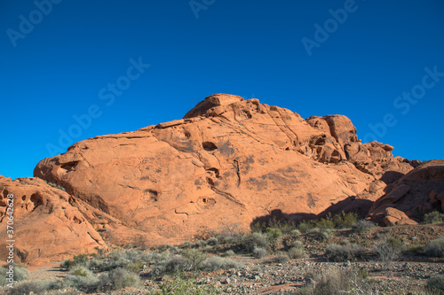 Valley of Fire  near Las Vegas  Nevada  USA